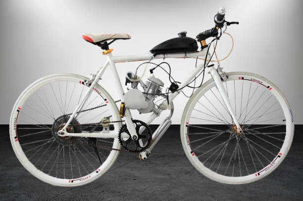 thumbnail image 2 of GORILLA GASBIKE 66cc/80cc 2-Stroke Motorized Bike Engine Kit With Cruiser Bicycle 2 of 6